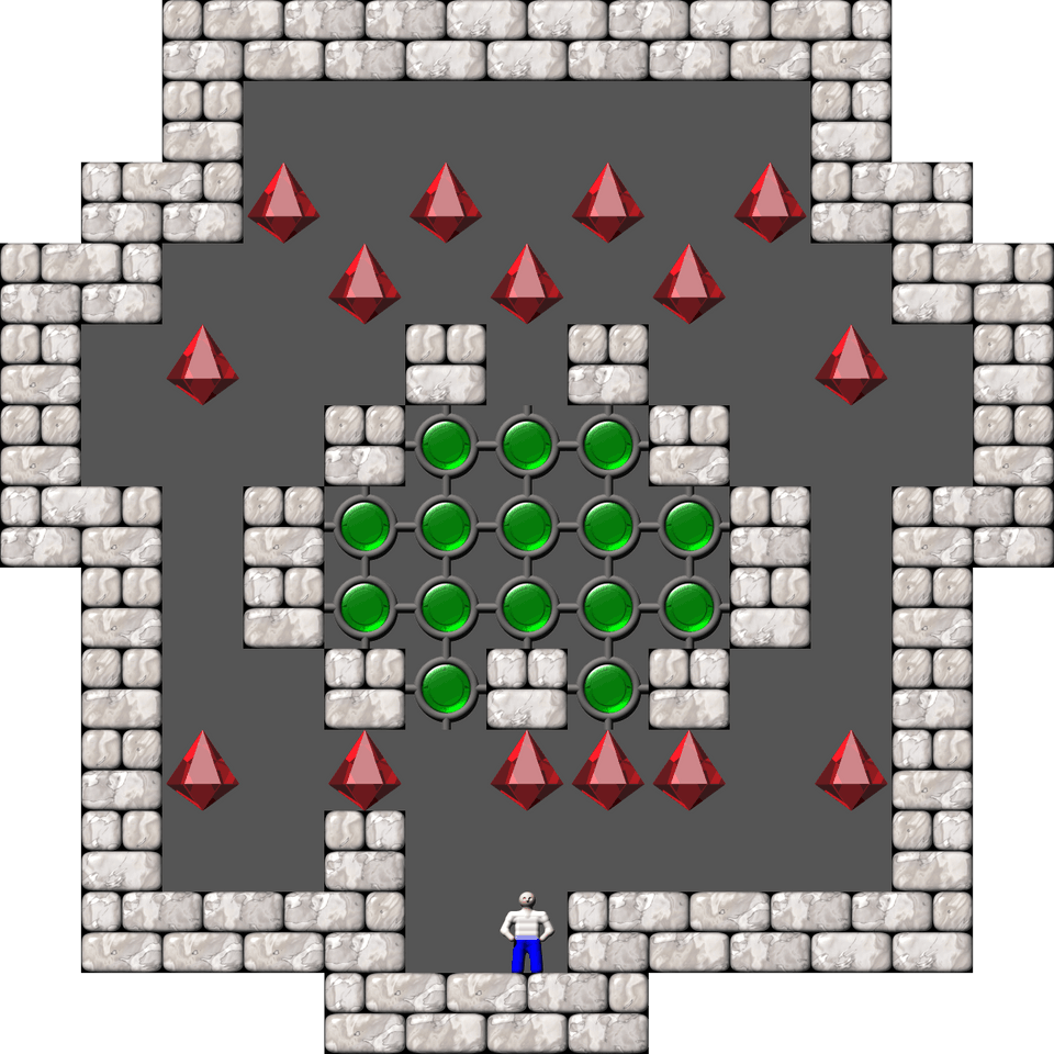 Сокобан Thinking Rabbit Arranged уровень 349